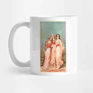 The Christian Graces, Faith, Hope & Charity 1870–1900 Mug